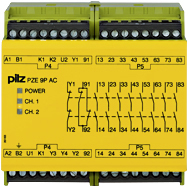 PZE 9P 24VACDC 100-240VACDC 8n/o 1n/c